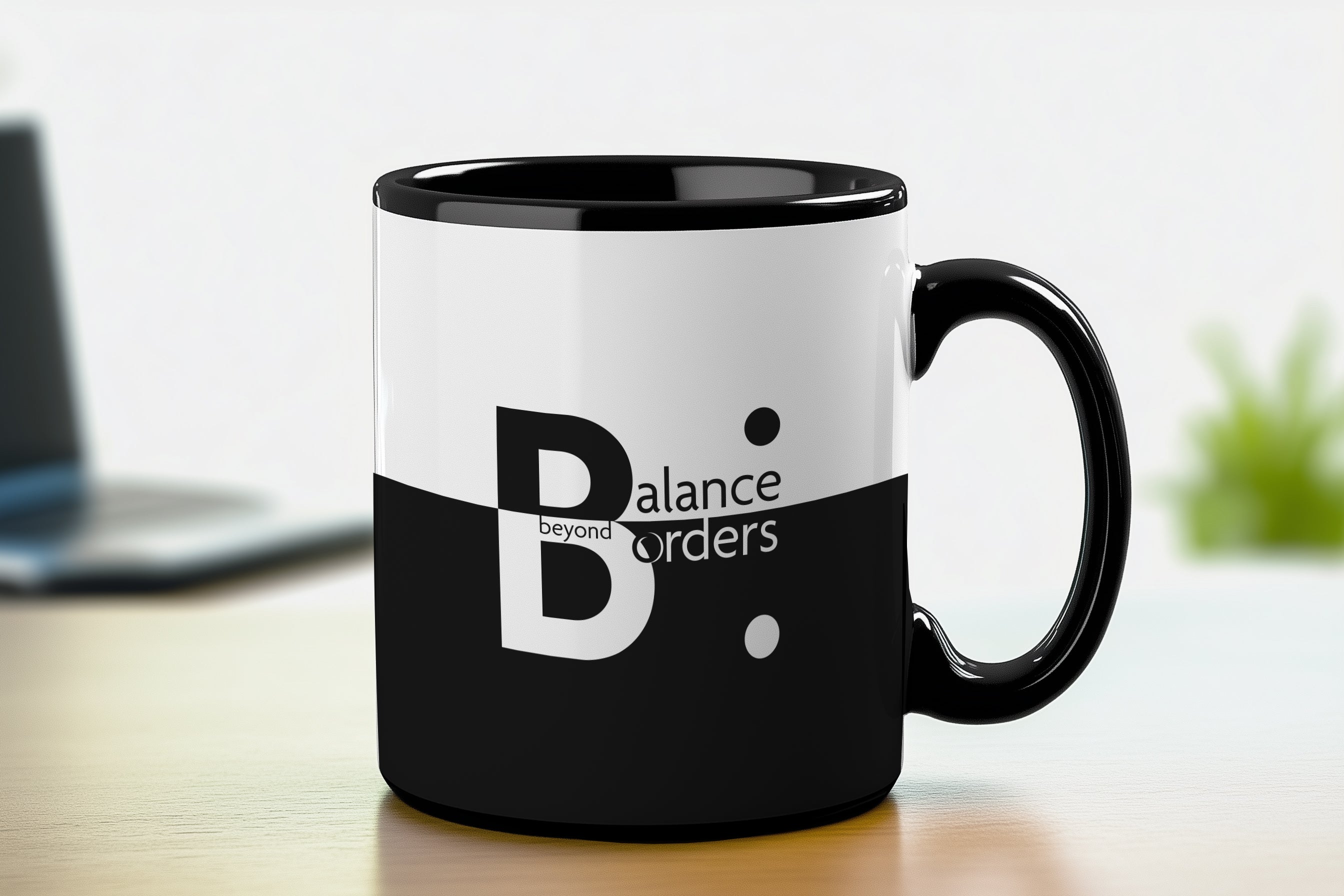 'Balance Beyond Borders' Mug – My Store